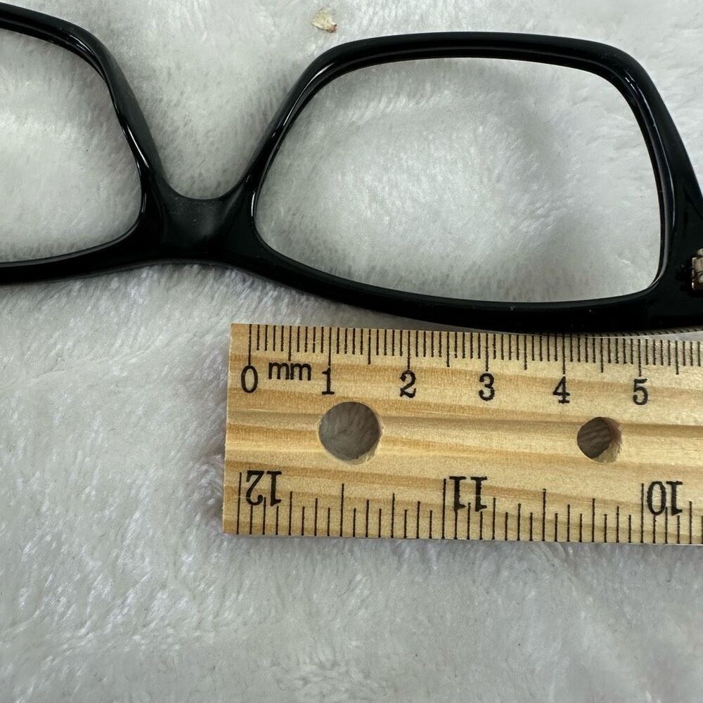 Gucci Women's‎ Eyeglasses Style 3562 Rectangular Frame Black Secretary Academia - Picture 6 of 8
